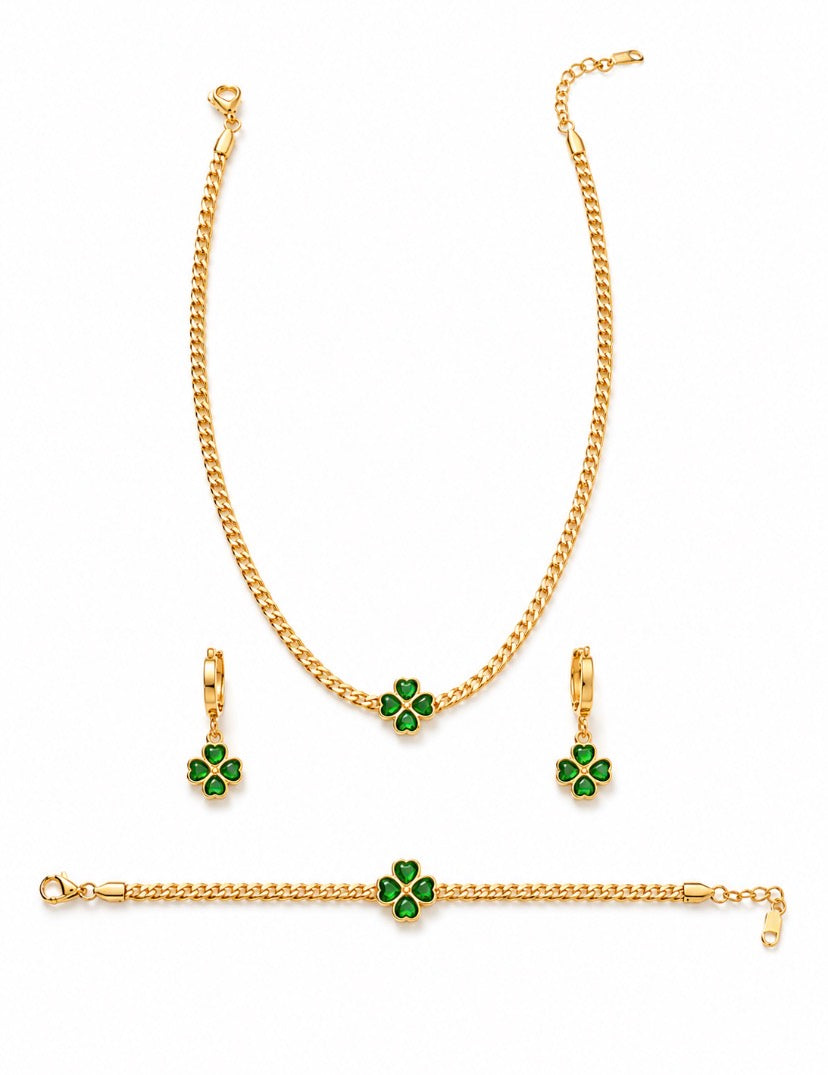 Lucky Emerald Set